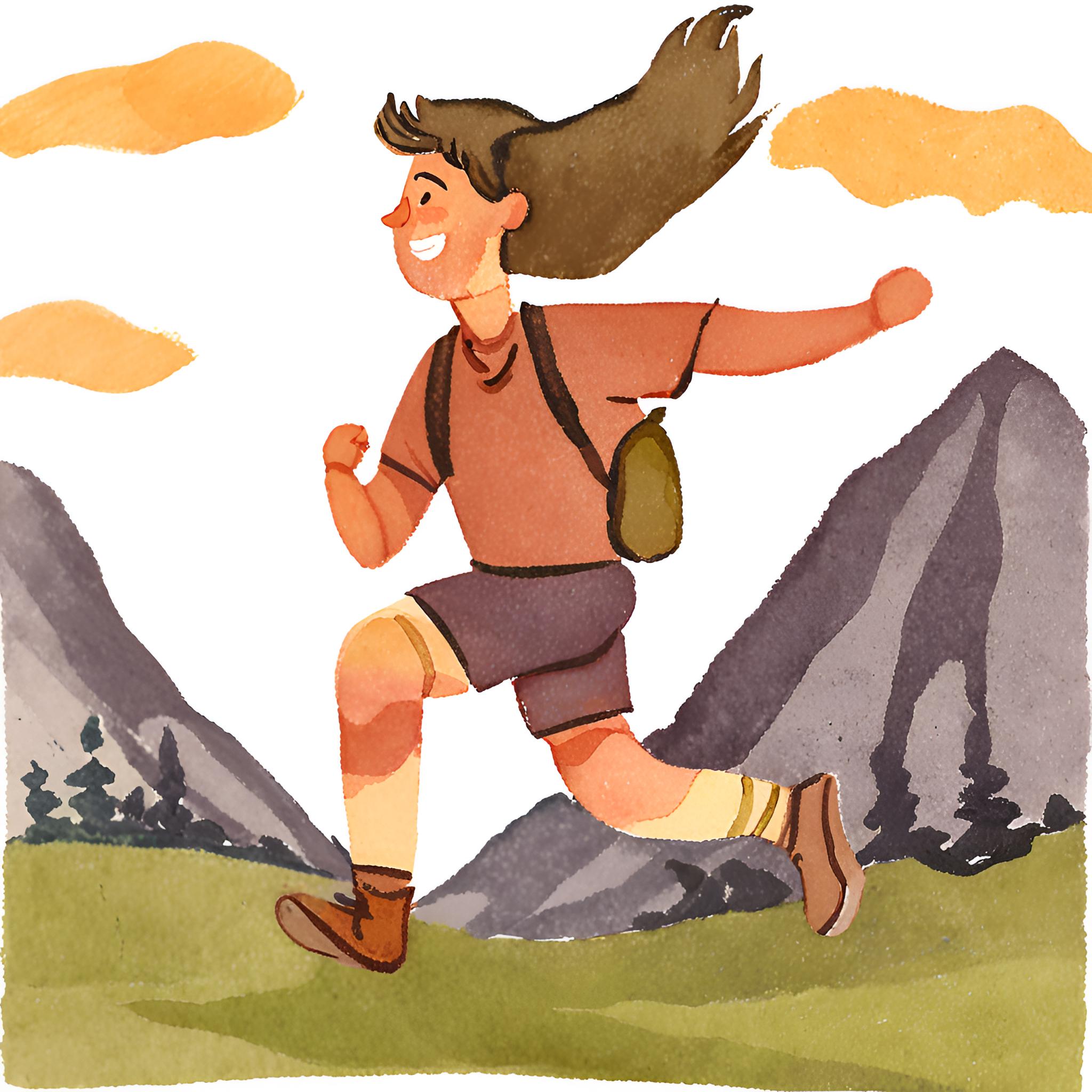 Hikers in the Azores